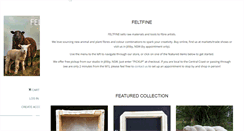 Desktop Screenshot of feltfine.com.au